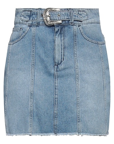 LIU •JO Denim skirt Blue 100% Cotton