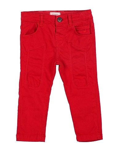 JECKERSON Pantalone Rosso 98% Cotone, 2% Elastan