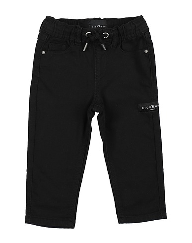 JOHN RICHMOND Casual trouser Black 68% Cotton, 28% Polyester, 4% Elastane