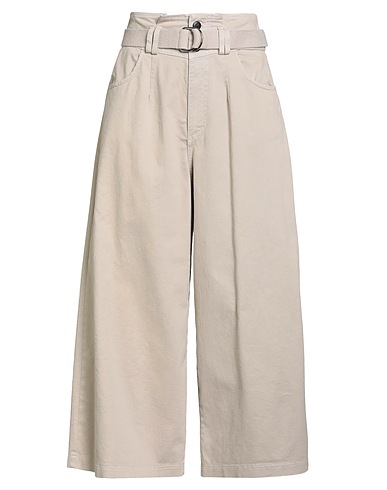 EMMA & GAIA Casual trouser Taupe 98% Cotton, 2% Elastane