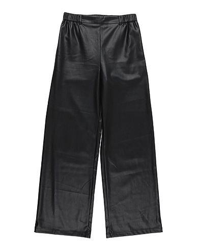 LIU •JO Pantalone Nero 100% Poliestere, Resina poliuretanica
