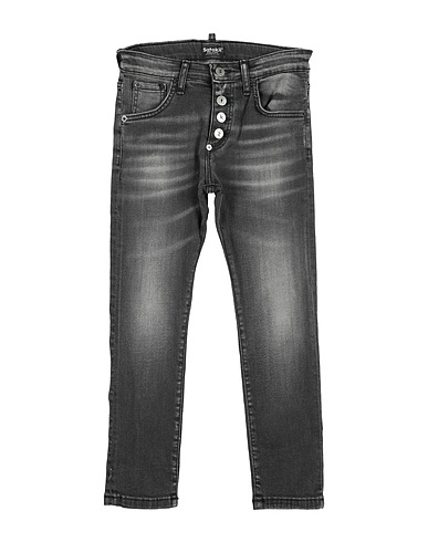 SATOKII Pantaloni jeans Nero 98% Cotone, 2% Elastan
