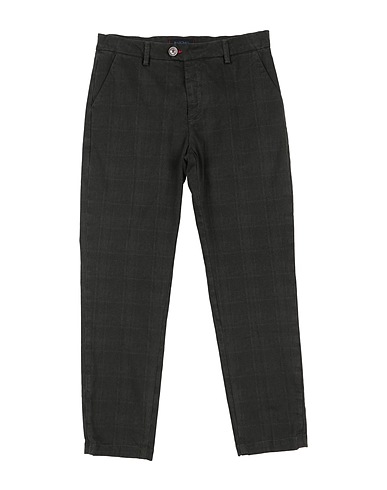 BARONIO Pantalone Verde scuro 97% Cotone, 3% Elastan