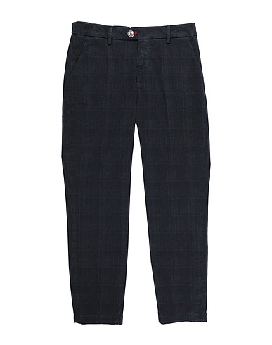 BARONIO Casual trouser Midnight blue 97% Cotton, 3% Elastane