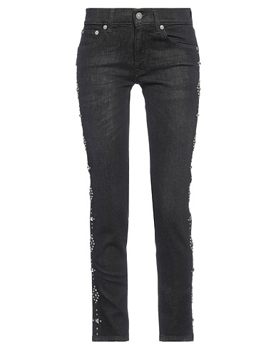 POLO RALPH LAUREN Denim trousers Black 91% Cotton, 7% Polyester, 2% Elastane