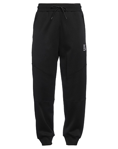 MOSCHINO Casual trouser Black 55% Polyamide, 45% Cotton