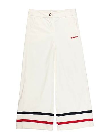TRUSSARDI JUNIOR Casual trouser Ivory 98% Cotton, 2% Lamous™