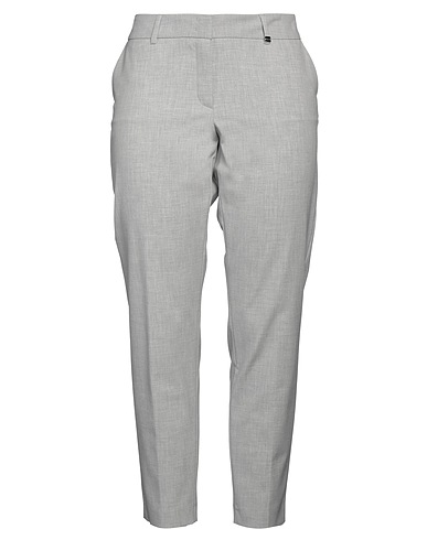RAFFAELLO ROSSI Casual trouser Light grey 67% Polyester, 29% Viscose, 4% Elastane