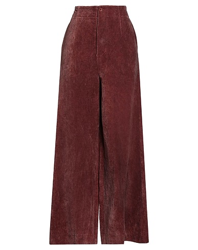 UMA WANG Pantalone Rosa antico 55% Cotone, 45% Lino