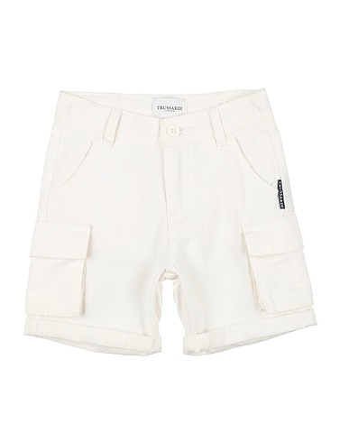 TRUSSARDI JUNIOR Shorts et Bermudas Blanc 100% Coton