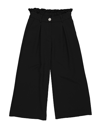 ODI ET AMO Casual trouser JUNIOR Black 89% Polyester, 11% Elastane