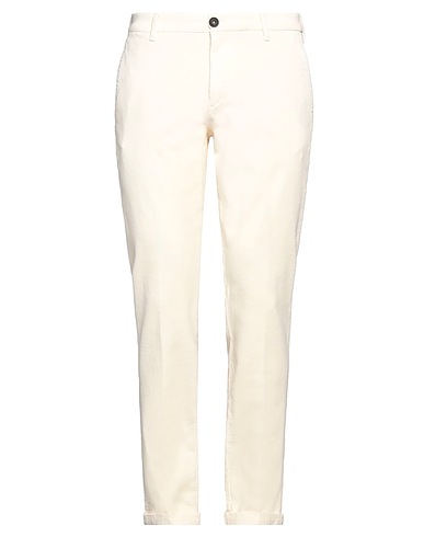 CLARK Pantalone Panna 98% Cotone, 2% Elastan