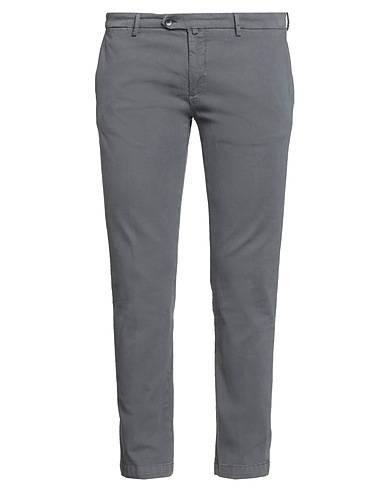 BRIGLIA 1949 Casual trouser Grey 97% Cotton, 3% Elastane