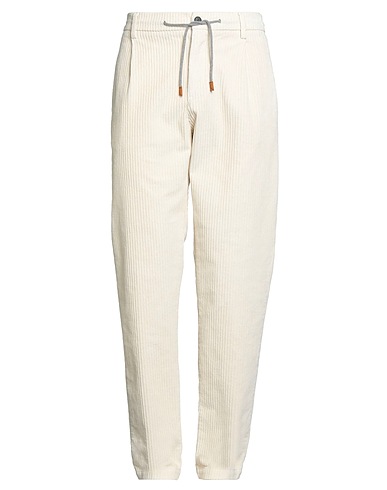 ELEVENTY Casual pants Beige 98% Cotton, 2% Elastane
