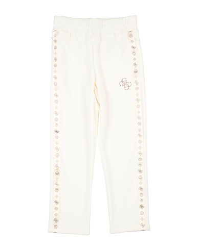 GUESS Casual trouser White 95% Polyester, 5% Elastane