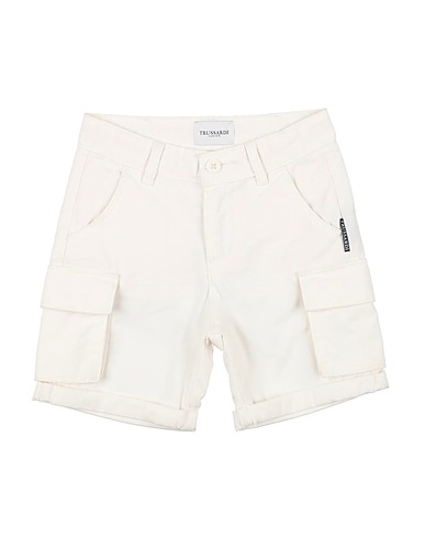 TRUSSARDI JUNIOR Shorts & Bermuda Bianco 100% Cotone