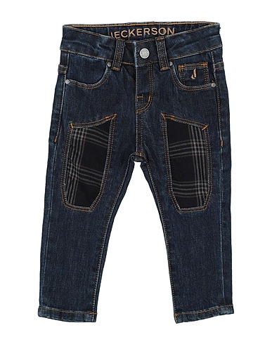 JECKERSON Pantaloni jeans Blu 61% Cotone, 37% Poliestere, 1% Viscosa, 1% Elastan