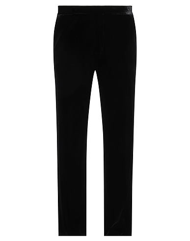 LARDINI Pantalone Nero 100% Viscosa