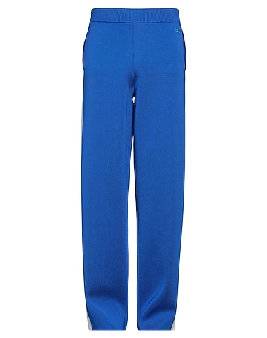 WALES BONNER Casual trouser Bright blue 75% Viscose, 23% Polyester, 2% Nylon