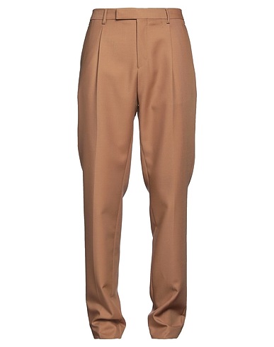 LARDINI Pantalone Cammello 87% Lana, 13% Lana mohair