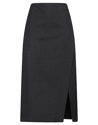 GUCCI Midi skirt Charcoal 100% Wool
