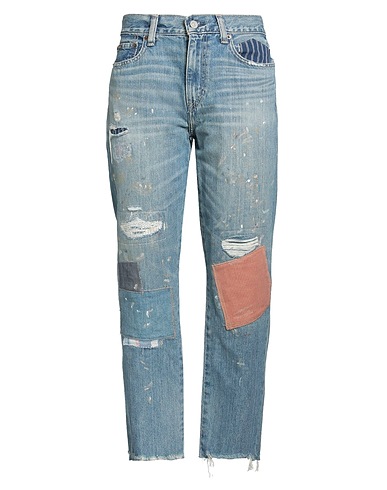 POLO RALPH LAUREN Denim trousers Blue 70% Cotton, 30% Lyocell