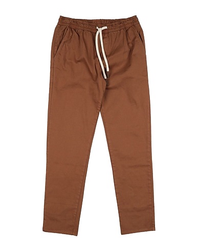NUPKEET Casual pants Brown 97% Cotton, 3% Elastane