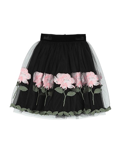 MONNALISA Skirt Black 100% Polyamide