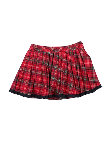 LE BEBÉ Skirt ROSSO 70% Cotton, 30% Polyester