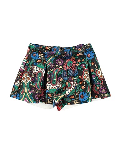 GIRO QUADRO Shorts & Bermuda Nero 100% Poliestere
