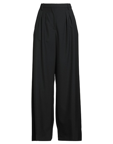 OFFICINE GÉNÉRALE Pantalone Nero 100% Lana