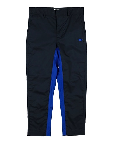 BURBERRY Casual trouser Midnight blue 100% Cotton