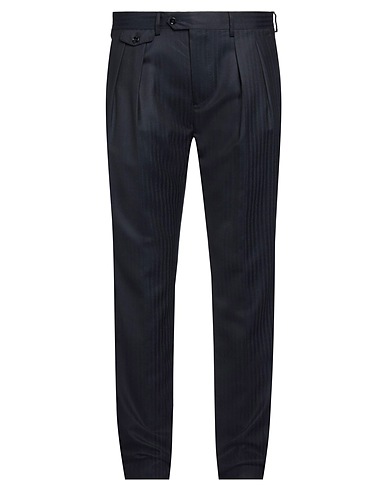 LARDINI Pantalone Blu notte 92% Lana, 8% Seta