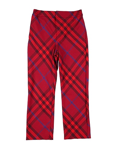 BURBERRY PRORSUM Casual trouser Brick red 100% Wool