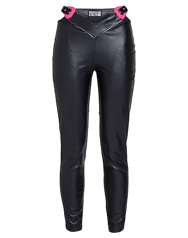 VERSACE JEANS COUTURE Leggings Black 79% Polyamide, 21% Elastane
