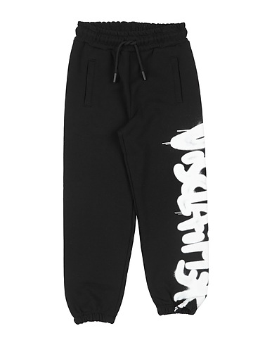 DISCLAIMER Casual trouser KIDS Black 100% Cotton