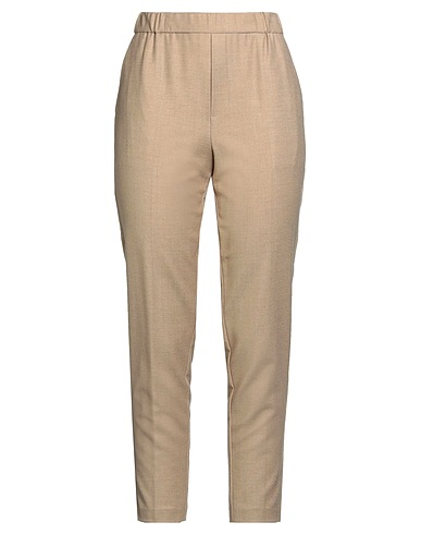 PIERO MORETTI Casual trouser Camel 65% Virgin Wool, 15% Polyester, 15% Viscose, 5% Elastane