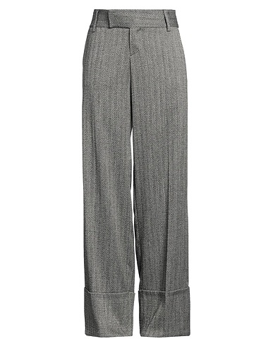 GAëLLE Paris Casual trouser Black 72% Polyester, 26% Viscose, 2% Elastane