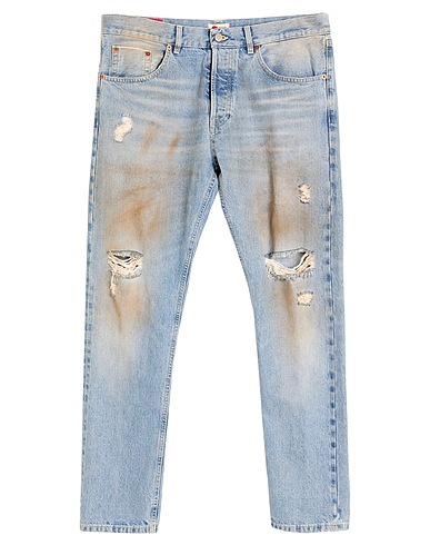DONDUP Denim trousers Blue 100% Cotton