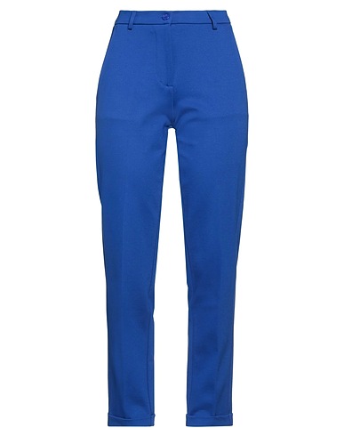 CARACTÈRE Casual trouser Blue 70% Viscose, 25% Polyamide, 5% Elastane