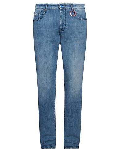 TRAMAROSSA Denim pants Blue 98% Cotton, 2% Elastane