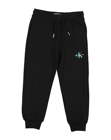 CALVIN KLEIN JEANS Pantalone Nero 100% Cotone, Elastan