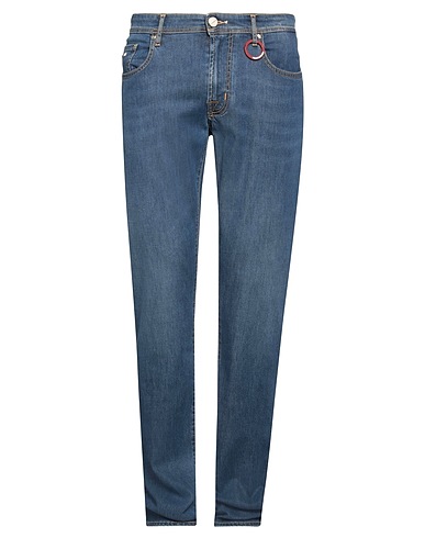 TRAMAROSSA Pantalones vaqueros Azul marino 72% Modal, 21% Algodón, 5% Seda, 2% Elastán