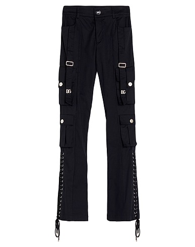 DOLCE&GABBANA Casual trouser Black 97% Cotton, 3% Elastane