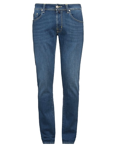 TRAMAROSSA Denim pants Blue 98% Cotton, 2% Elastane
