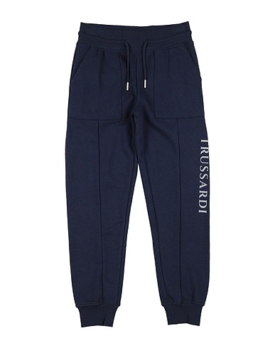 TRUSSARDI JUNIOR Casual trouser Navy blue 100% Cotton