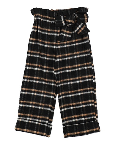 MEILISA BAI Hosen Schwarz 30% Baumwolle, 28% Acryl, 23% Polyester, 12% Elastan, 7% Andere Fasern