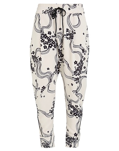 HIGH Casual trouser Ivory 100% Polyester