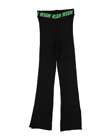 MSGM Leggings Black 51% Viscose, 30% Polyester, 19% Nylon