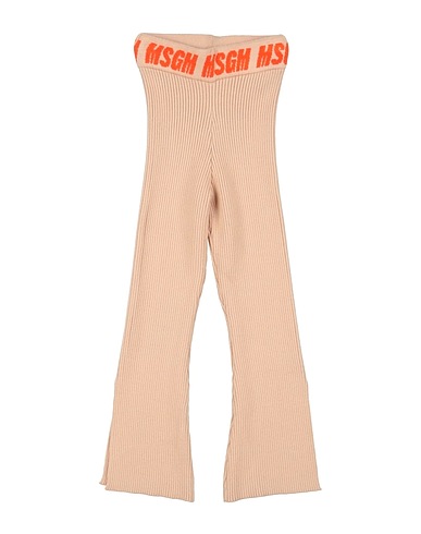 MSGM Leggings Beige 51% Viscose, 30% Polyester, 19% Nylon